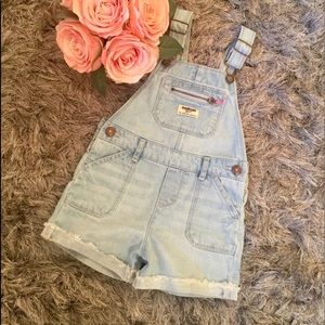 Little Girls Overall Shorts🌈